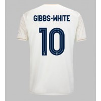 Moški Nogometni dresi Nottingham Forest Morgan Gibbs-White #10 Gostujoči 2025-26 Kratek Rokav